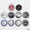 SUK3 New4 Pièces/ensemble 75mm Capuchons De Moyeu De Roue De Voiture Pour Mercedes Benz AMG Emblème GLA200 W203 W204 W205 W209 W210 W