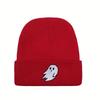 Halloween Cute Ghost Embroidery Beanie Fall Winter Unisex Party Warm Hat