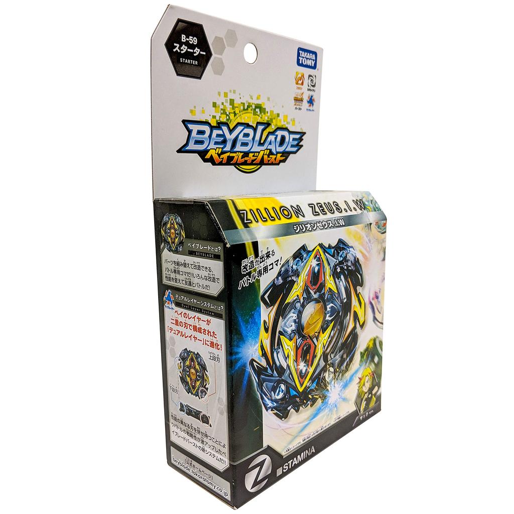 TAKARA TOMY B-59 Beyblade Burst Выносливость Стартовый Зи