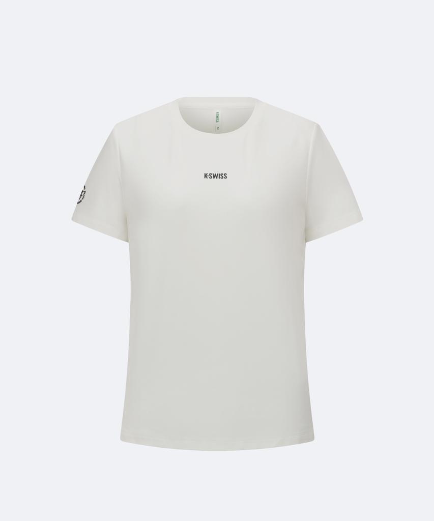 K-SWISS Women'S Silky Tech Short Sleeve T-Shirt_1Kstsfu501Iv