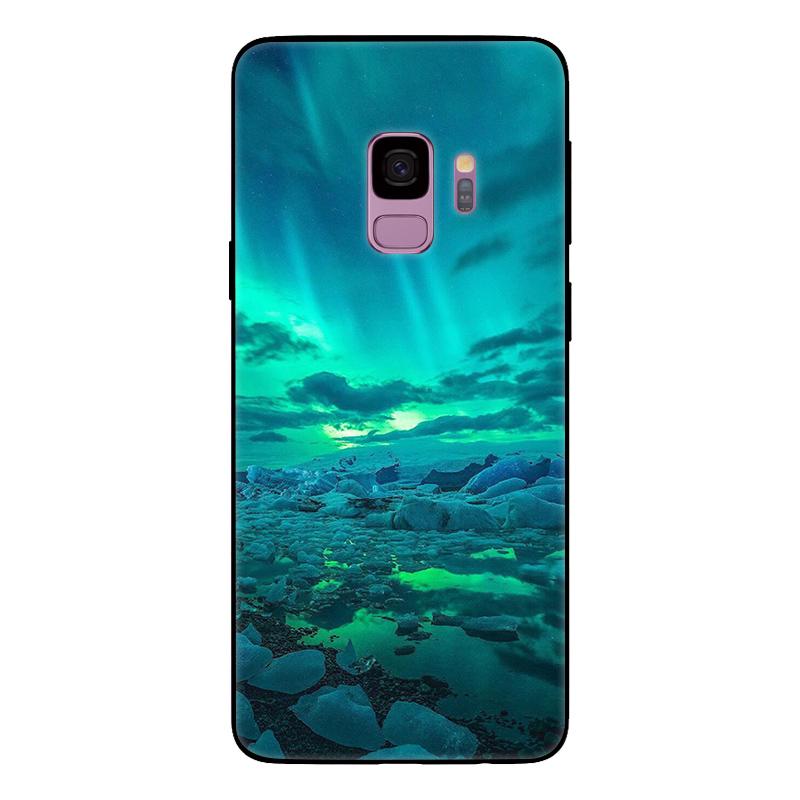 Чехол для Samsung Galaxy S9 Plus SM-G965F G965 S9Plus Мраморный Рисунок Мягкий Матовый Силиконовый Задний Чехол для Samsung S9 S9+ Полный Чехол