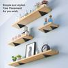1 комплект скрытого кронштейна для полки, прочный подшипник, прочный треугольный настенный кронштейн для дома
