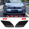 Car Front Bumper Headlight Washer Nozzle Cover Caps Left Right For VW Golf MK6 VI 5K 2008-2013 Accessories 5K0955109C 5K0955110C