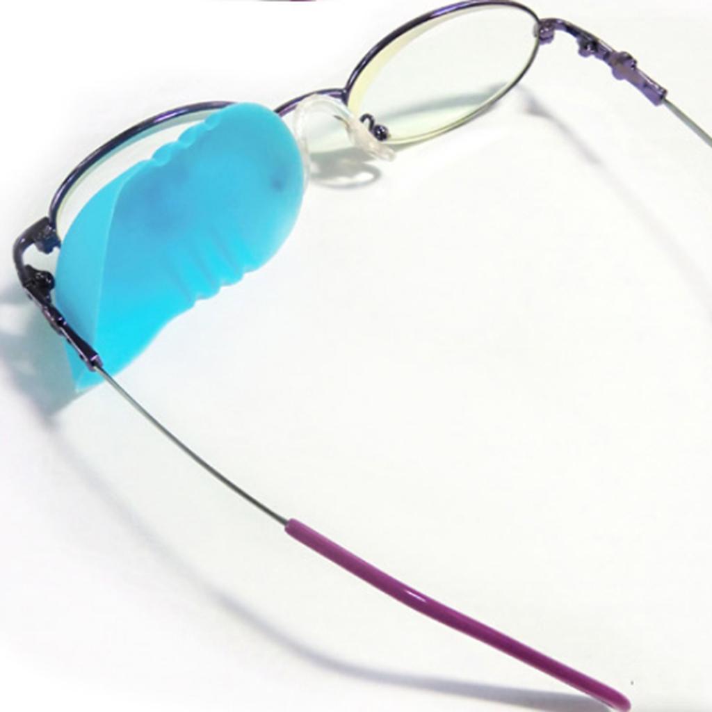 Многоразовые вакуумные повязки, пластыри для очков для детей с ленивым черным