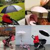 Protective Umbrella Baby Strollers Sun Blocker Flexible Angles for Strollers, Sun Safe Fabric Effortlessly Attachment