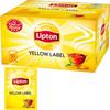 Чайные пакетики Lipton Yellow Label На одну чашку Индивидуальная упаковка Оптовая покупка Большая емкость Время Домашнее Кафе Офис Для гостей Коммерческий стандарт