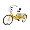 Senior Leisure Tricycle for Adults - Human-Powered Stroller and Transportation Bike
