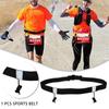 Waist Pack Marathon Race Number Belt Gel Holder Triathlon Waist Belt Outdoor Sports