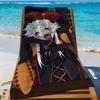 Игровое полотенце Pierrot The Freak Circus Спортивное Быстросохнущее Туристическое Снаряжение для Кемпинга Песозащитное Мягкое Легкое Большое Пляжное Полотенце