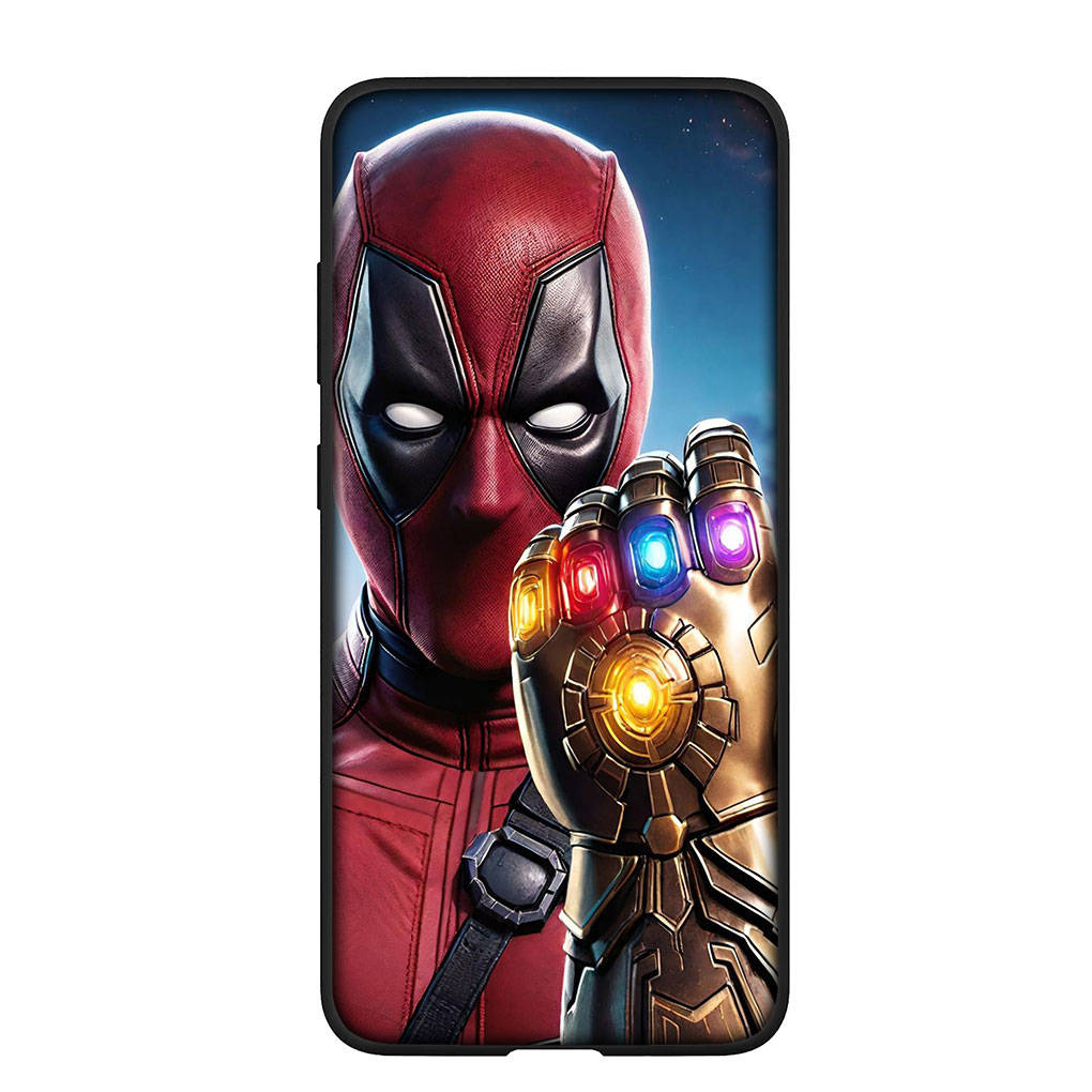Чехол для телефона для Samsung Galaxy S25 S24 S23 iPhone 16 15 Xiaomi Redmi Note 14 13 12 16E X 11 Pro Max OPPO Moto Huawei A4 Marvel Росомаха Дэдпул Обложка