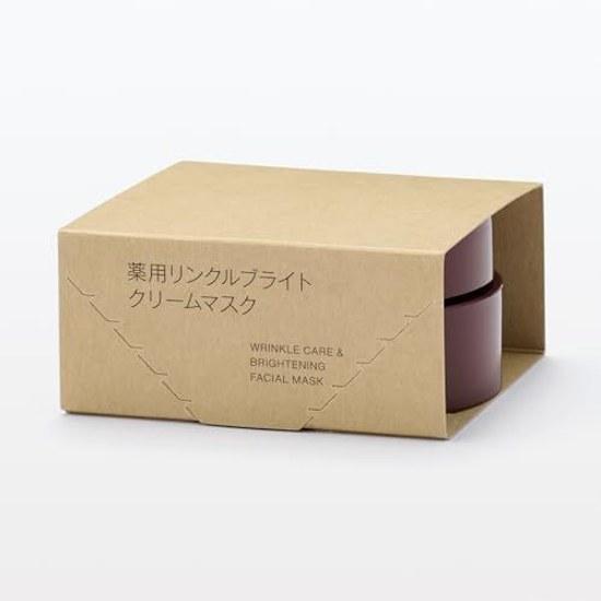 Muji Medicinal Wrinkle Bright Cream Mask 80g OAQ66A4A