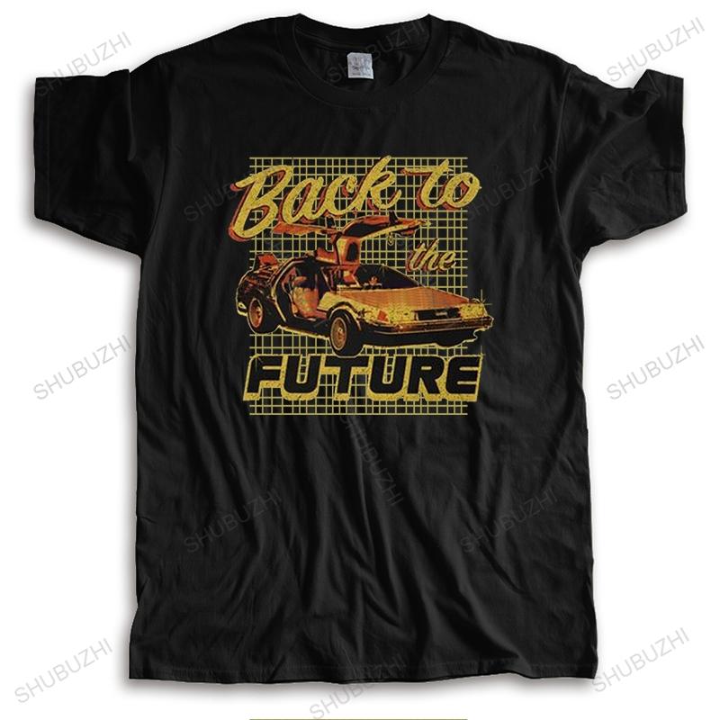 Funny Back To The Future T Shirt Unisex Short Sleeved Cotton Tshirt Summer Scifi Adventure Movies Tees Fashion Tshirt