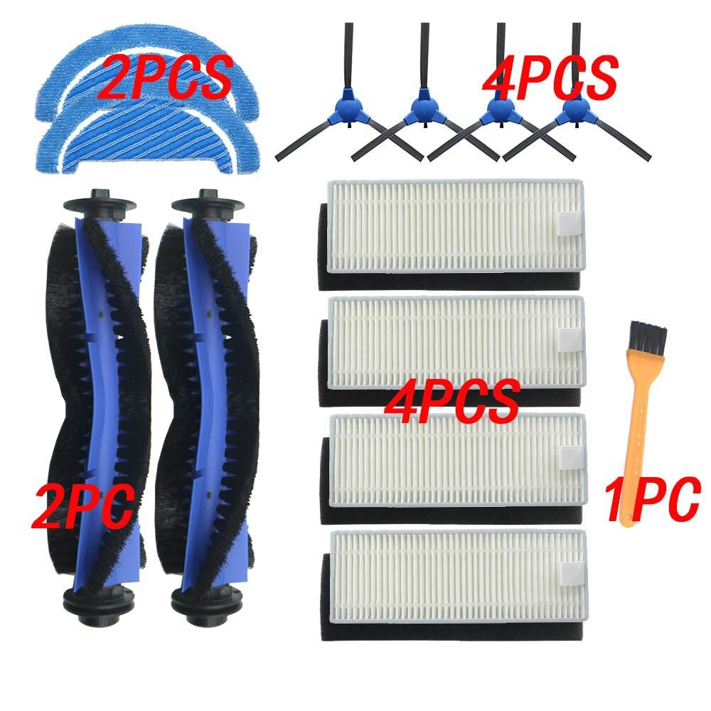 Основная щетка, боковая щетка, швабра, Hepa-фильтр для роботизированного пылесоса Cecotec Conga 1790 Ultra, запасные части