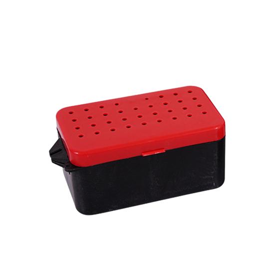 Портативный контейнер для живой наживки с ручкой, двухслойный кейс для переноски рыболовных приманок, рыболовные снасти, опарыш, червь, земляной червь, рыбалка