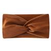 Ribbed Cotton Cross Twist Headband Wide Sports Headband Yoga Sweatband Hair Accessories