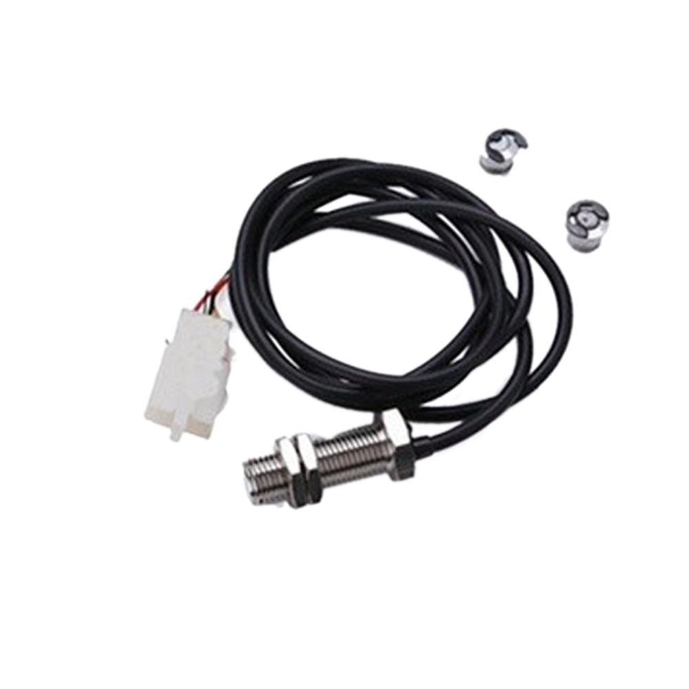 Universal Sensor Cable & 2 Magnet For Motorcycle Digital ATV Odometer Speedometer Tachometer