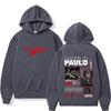 Singer Paulo Londra Album Tour 2026 Graphics Hoodie Men Women Aesthetic Trend Sweatshirts Winter Long Sleeves Casual Pullover