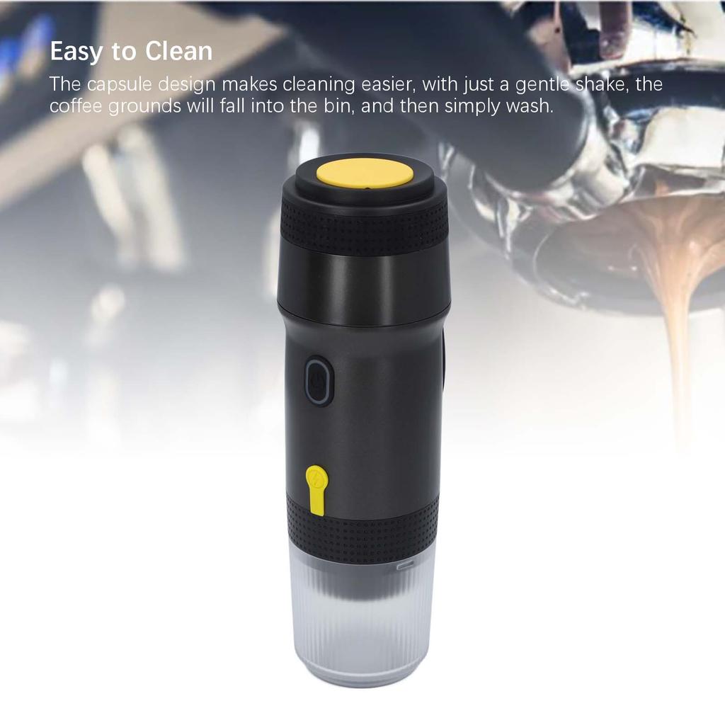 Portable Coffee Maker 3 In 1 20Bar Cordless Heating Full Automatic Capsule Coffee Machine for