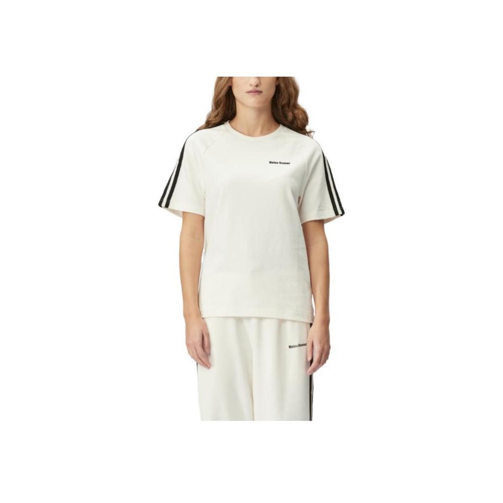 Adidas Футболка с короткими рукавами X Wales Bonner, белые топы унисекс IT9788