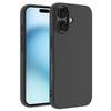 WANLONFENG RB2 Series for iPhone 16 Case with Tempered Glass Screen Film TPU Phone Cover (Big Lens Hole)
