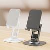 Aluminum Alloy Phone Holder 360 Rotatable Non-slip Foldable Heavy Duty Desktop Tablet Mobile Phone Stand Phone Accessories