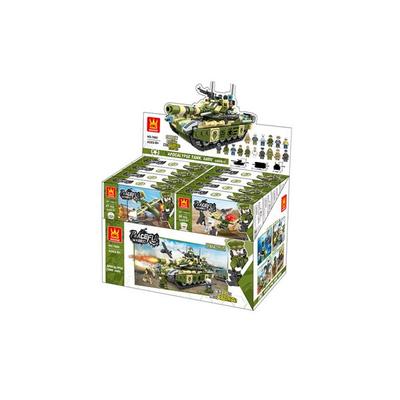 Набор совместимых блоков «Военный танк» Boamitoy LEGO 7660, разные цвета