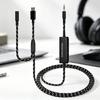 Трехконтактный аудиокабель Sound Link с разъемами USB Type C и 3,5 мм для одновременного мониторинга игры и записи голосового общения во время HD60/HD60S