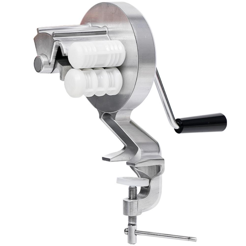 Итальянская машинка для раскатки пасты, машинка для приготовления пасты, машинка для кавателли, ручной привод, антипригарное покрытие, деревянные ролики, машинка для приготовления ньокки, насадка для пасты