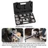 Complete Disc Brake Caliper Tool Set, 12Pcs Wind Back Tool Kit, Brake Pad Repair for Car Brake Caliper Compression