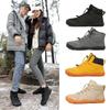 Новые осенне-зимние хлопковые ботинки на платформе для мужчин и женщин, удобные и теплые сноубутсы, на подкладке и утолщенные повседневные хлопковые ботинки