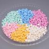 Smooth Surface Craft Filler Pellets Round Shape Squeeze Ball Fillers  Sensory Toy Making
