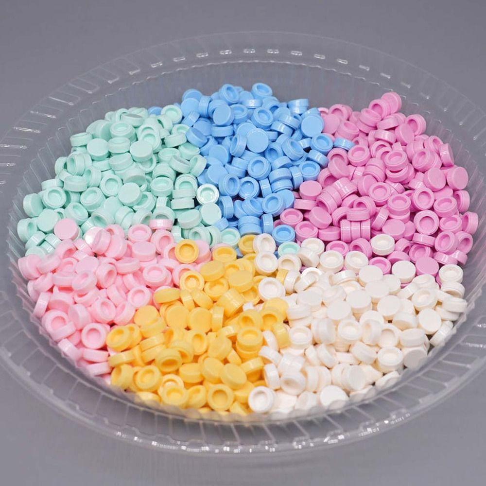 Smooth Surface Craft Filler Pellets Round Shape Squeeze Ball Fillers Sensory Toy Making