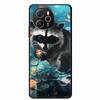 Чехол для телефона Blackview Shark 8 Задняя крышка 6.78" Черный силикон Мягкий чехол для Blackview Shark 8 Чехол Shark8 Ударопрочный