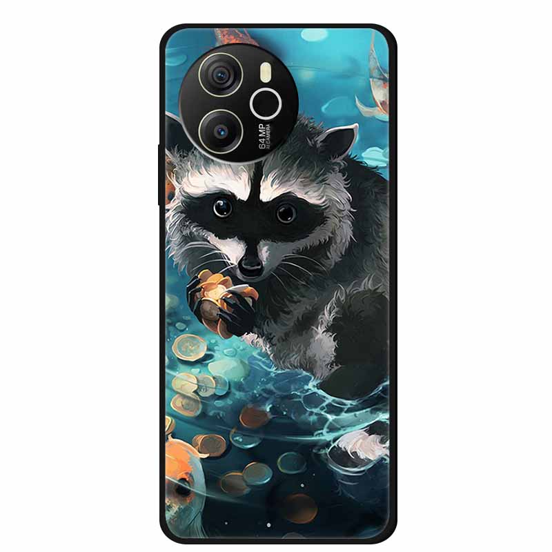 Чехол для телефона Blackview Shark 8 Задняя крышка 6.78" Черный силикон Мягкий чехол для Blackview Shark 8 Чехол Shark8 Ударопрочный