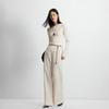 Женская футболка VERO MODA 2026 Осень, смесовая ткань лиоцелл, асимметричный вырез, разрезы по подолу