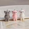 Очаровательный 3D Мультяшный Кот/Медведь Брелок Милое Животное Украшение для Сумки для Женщин Девушек Стильный Брелок для Автомобильных Ключей и Сумок