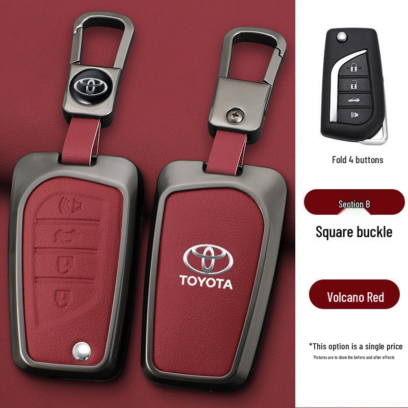 Чехол для ключа Toyota для моделей Corolla, Highlander, RAV4 и Reiz