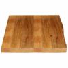 Vidaxl Blat Stołu Z Naturalną Krawędzią, 120X60X2,5 Cm, Drewno Mango