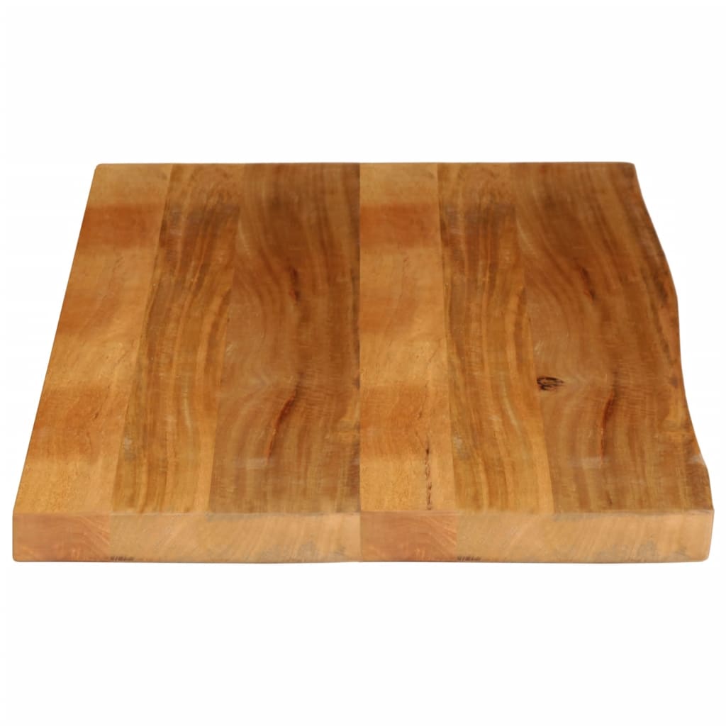 Vidaxl Blat Stołu Z Naturalną Krawędzią, 120X60X2,5 Cm, Drewno Mango
