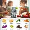 Versatile Rotary Cheese Grater Blender Peanut Nuts Grinder Cheese Vegetable Shredder  Kitchen