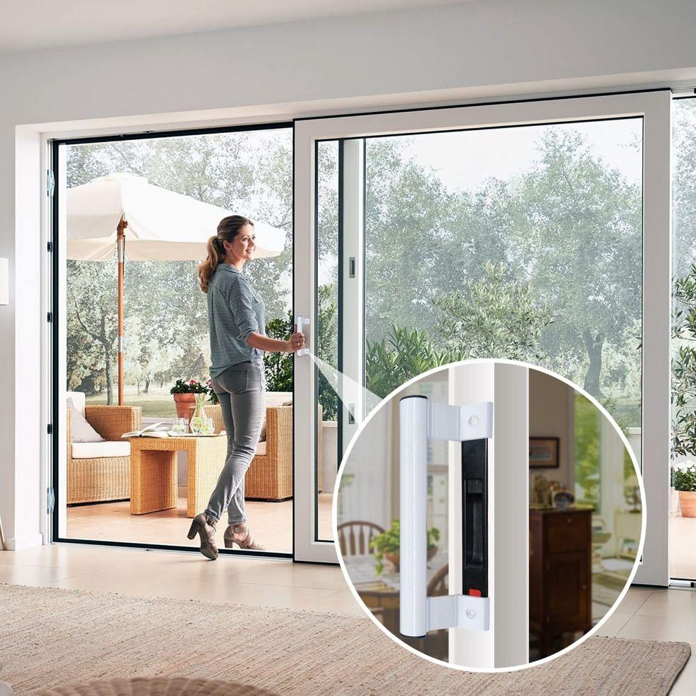 Alloy Balcony Door 8 Inch Barn Door Handles Sliding Door Handle Sliding Glass Door Pull Patio