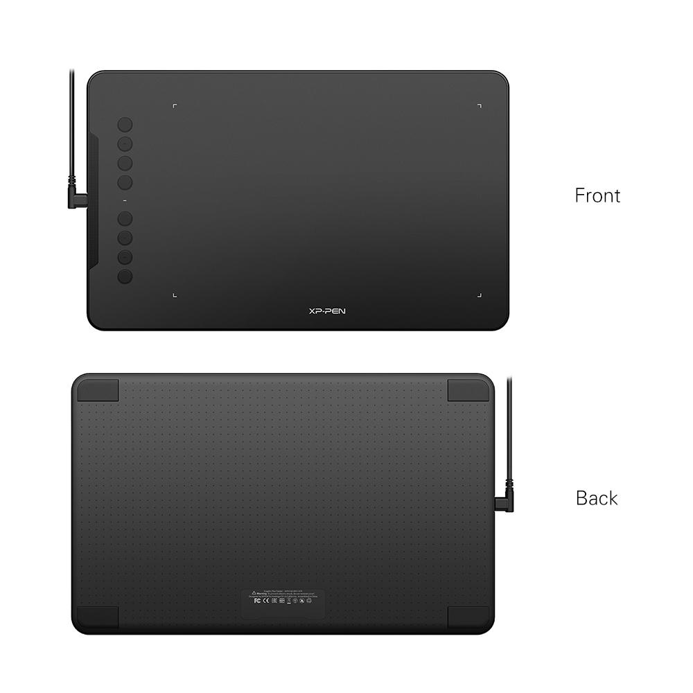 Графический планшет XP Pen Deco 01 10 * 6,25 дюймов с 8192 уровнями чувствительности к нажатию, не требующий батареек