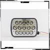 5x745W 4D LED High-Low Headlights 6x7" Off-road Lights for Jeep Cherokee Modification