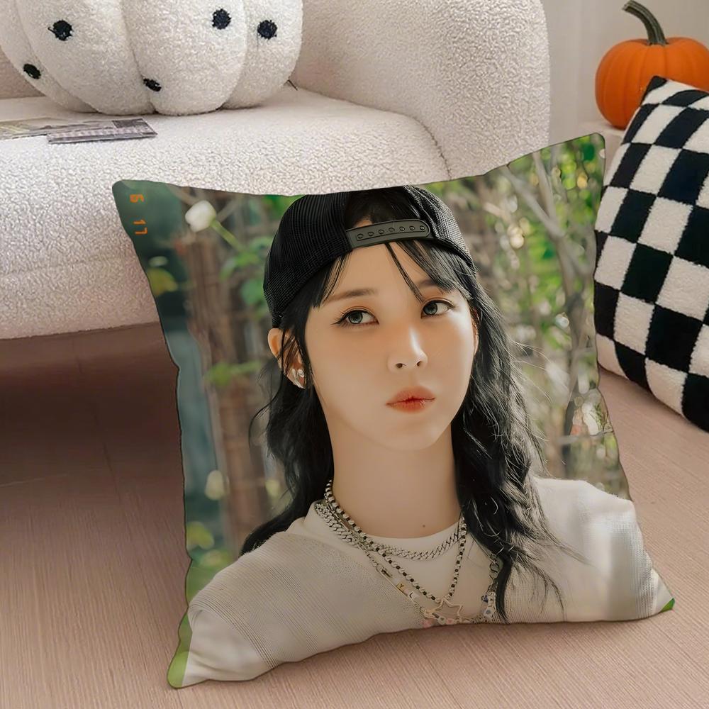 singer cool MMoon Byul Cushion Cover Throw Pillow Cover Hidden Button Durable Polyester Chair Cushion