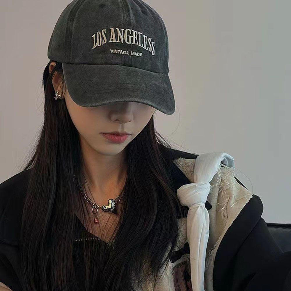 Cap Korean Style Travel Outdoor For Women Visors Cap Snapback Hat Letter Baseball Cap Sun Cap