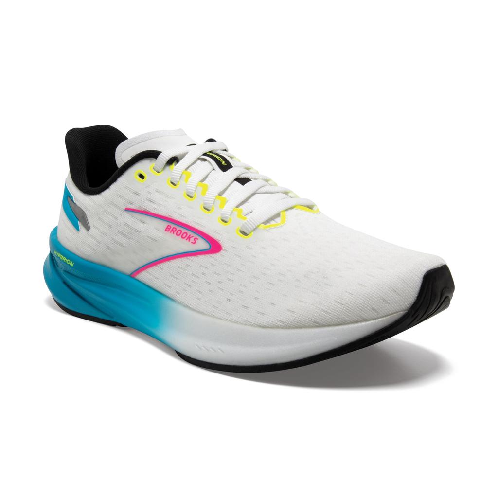 Running Shoes Sneakers Hyperion BRW 3962 Cm B [Brooks] Women's White/Blue 25.5