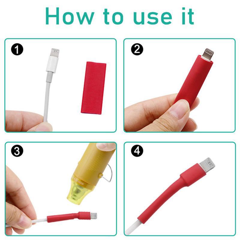 Комплект из 580 шт. водонепроницаемых огнестойких термоусадочных трубок: Цветные изоляционные рукава с коробкой