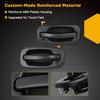 Gledewen Exterior Door Handle Front Left & Right Pair with Key Hole | for 1999-2007 Chevy Silverado Suburban Tahoe Avalanche GMC Sierra Yukon