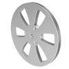 14 7 Inch Empty Tape Reel 6 Hole Aluminum Alloy Universal Open Reel Sound Tape Empty Reel for NAB