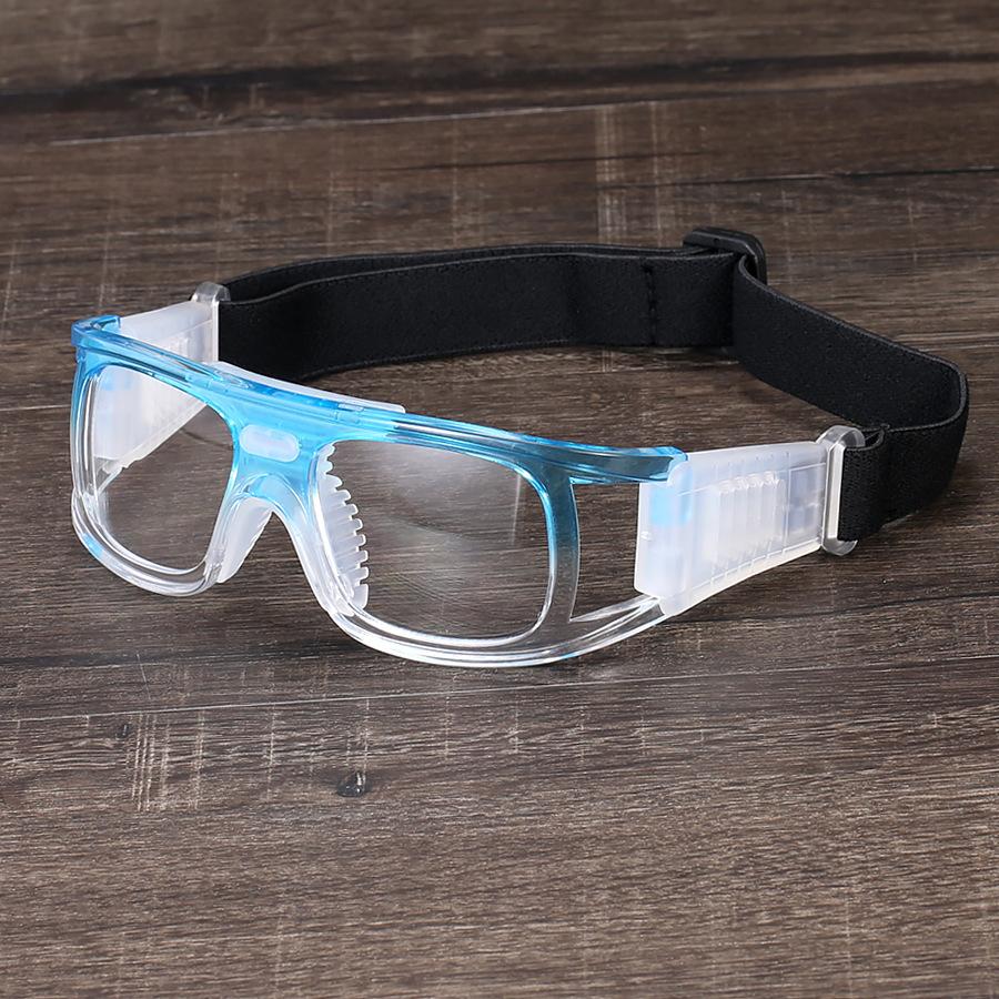 Basketball glasses, outdoor basketball sports glasses, anti-collision and anti-fall goggles with myopia frame, basketball glasses